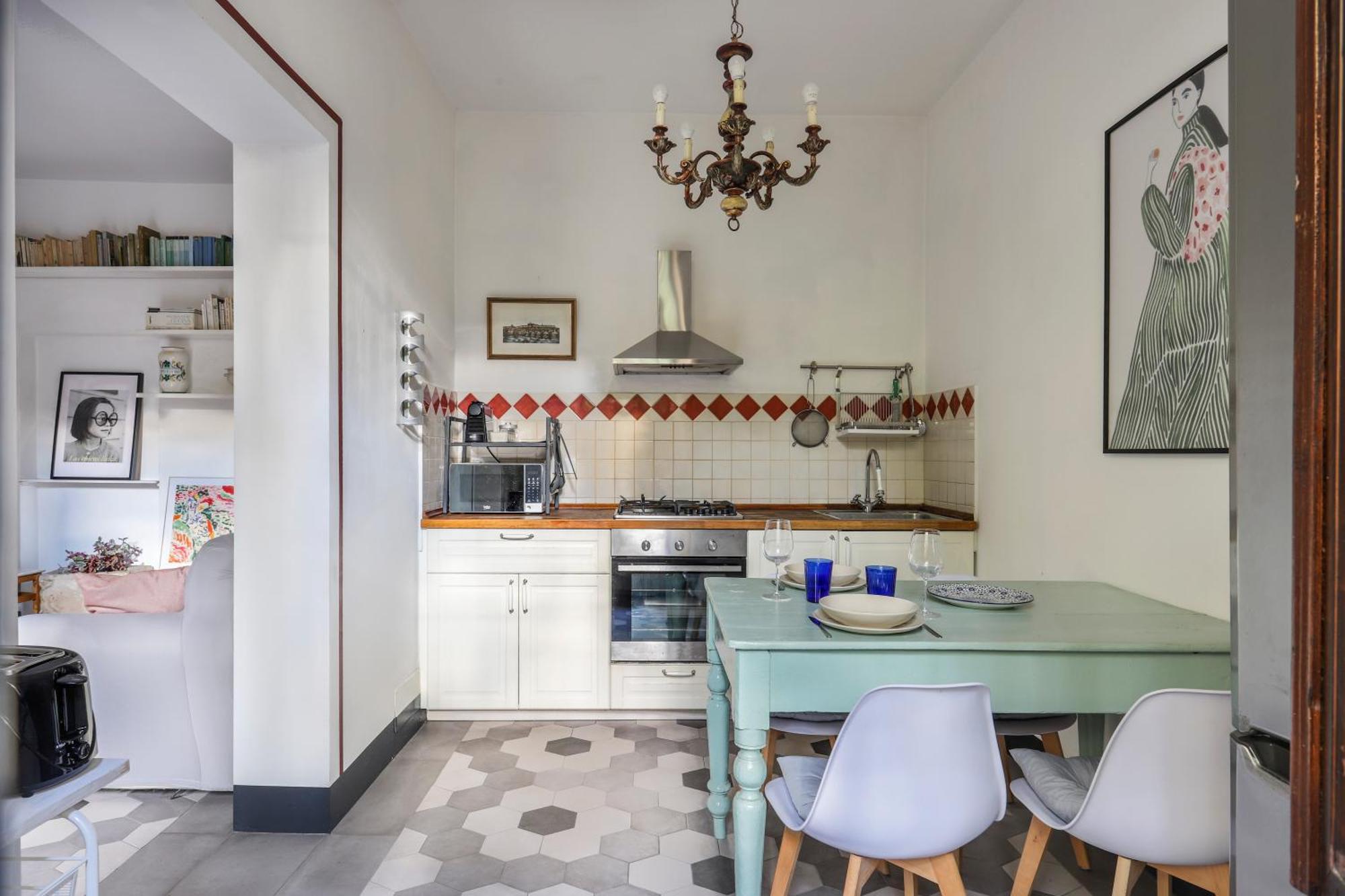 One-Bedroom Apartment With Patio Флоренція Екстер'єр фото
