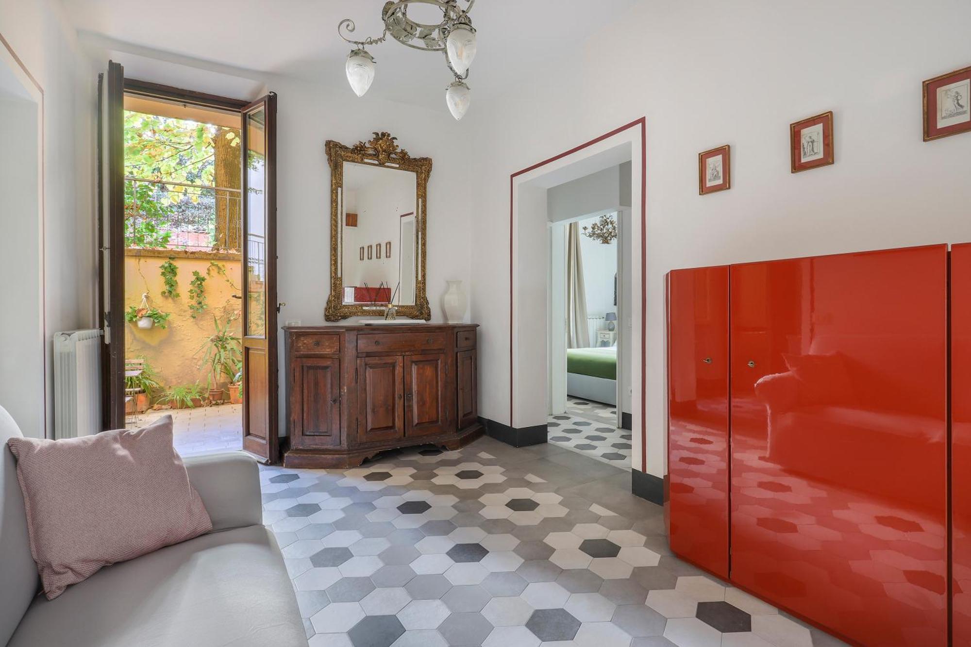 One-Bedroom Apartment With Patio Флоренція Екстер'єр фото
