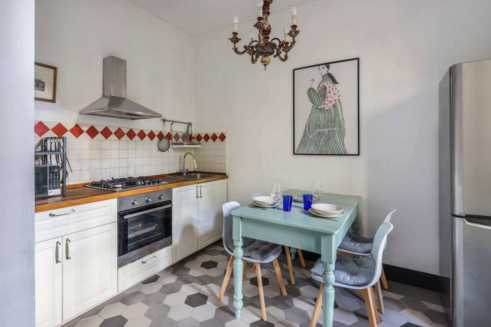 One-Bedroom Apartment With Patio Флоренція Екстер'єр фото